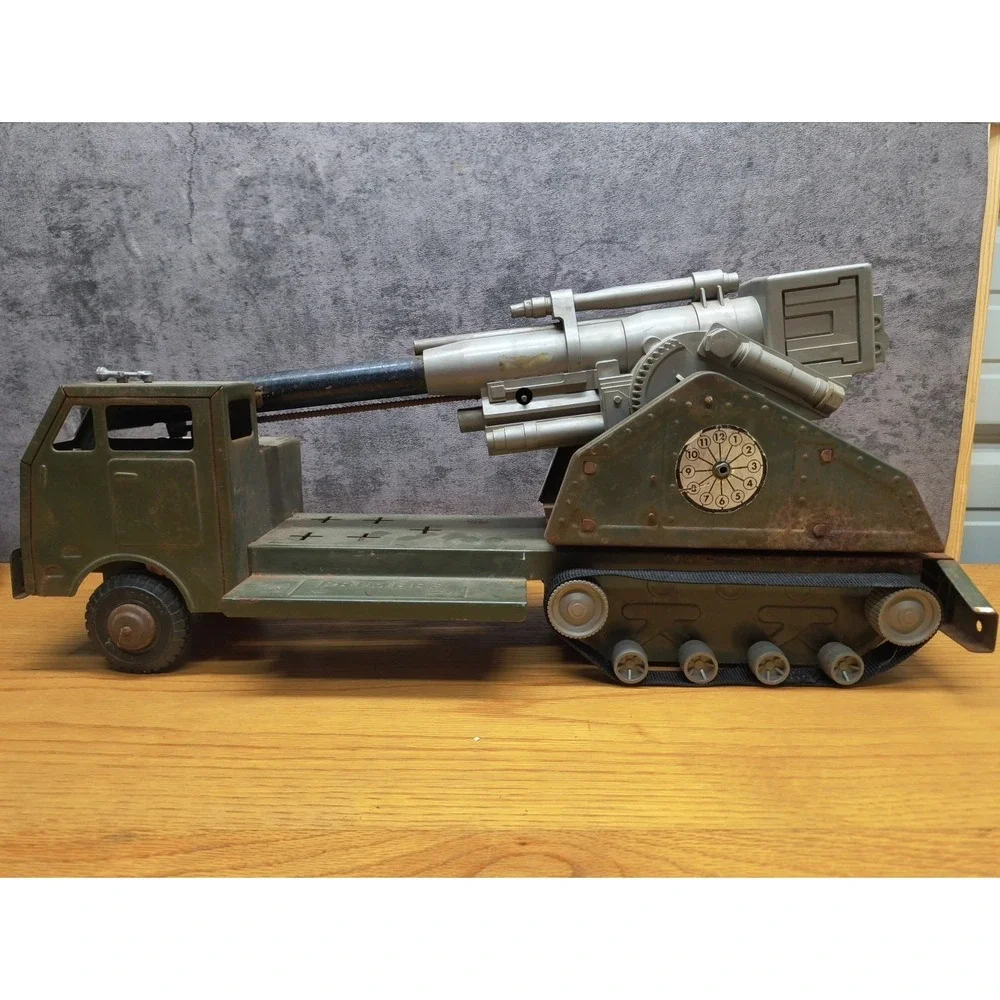 Vintage Kumar Army Canon Truck (Battery Operated) Not Tested‎